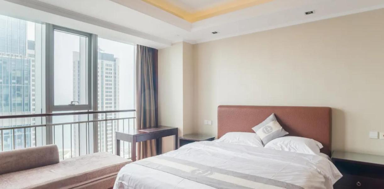 Qingdao Jinshan We+ Holiday Apartment Exterior foto