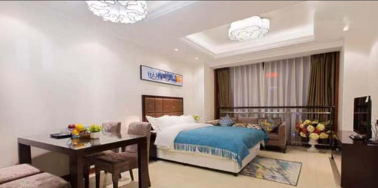 Qingdao Jinshan We+ Holiday Apartment Exterior foto