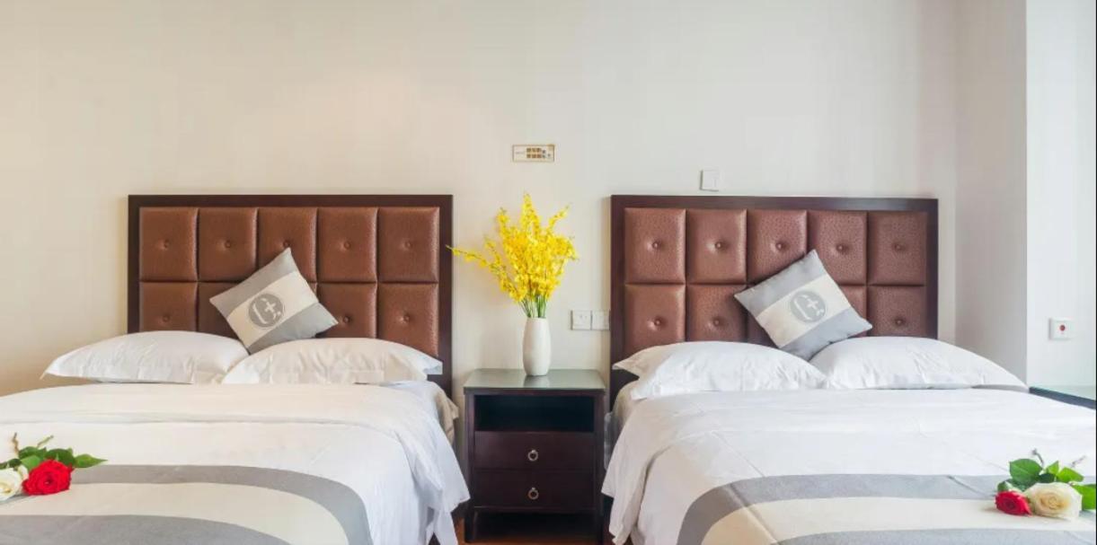Qingdao Jinshan We+ Holiday Apartment Exterior foto