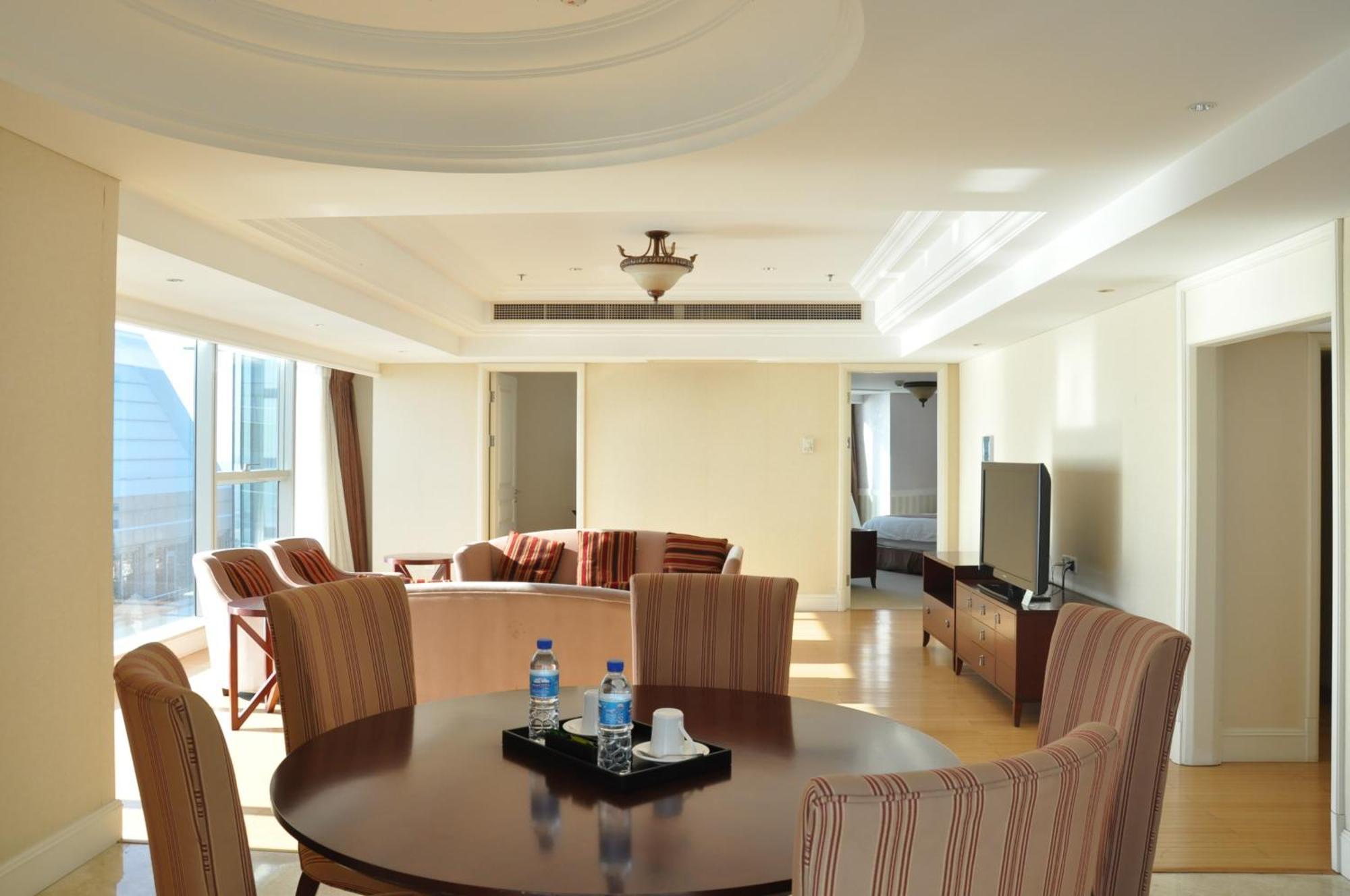 Qingdao Jinshan We+ Holiday Apartment Exterior foto